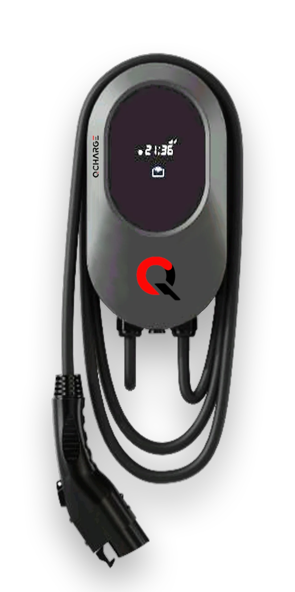 QCharge QAC2-BR single-port Level 2 wall-mounted EV charger