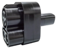 EV charging AC adapter connector